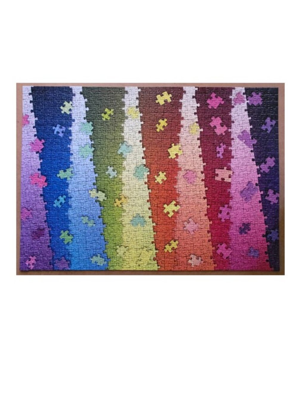 COLORS ON COLORS Karen Puzzles by Ravensburger JIGSAW PUZZLE 1000 pieces - Picture 2 of 6